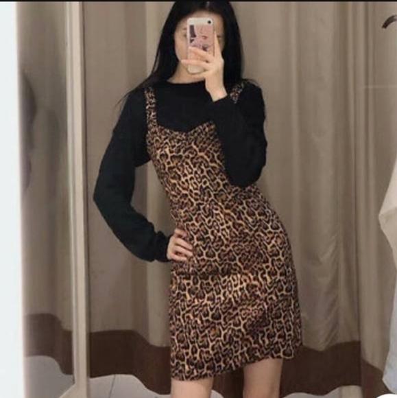 Zara Leopard Print Dress - Picture 5 of 11